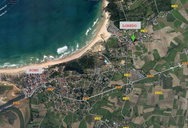 Ferienwohnung Apartamento De Playa Somo Loredo Exterior foto